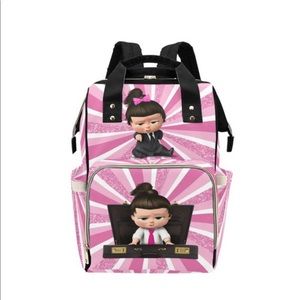 Boss baby diaper bag click to order